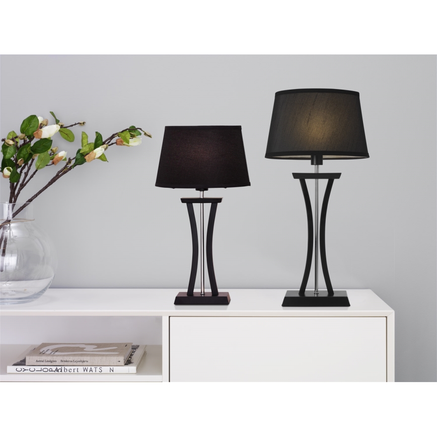 Cottex - Lámpara de mesa NEW CHELSEA 1xE14/40W/230V negra