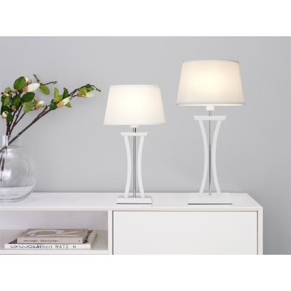Cottex - Lámpara de mesa NEW CHELSEA 1xE14/40W/230V blanca