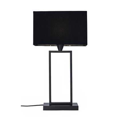 Cottex - Lámpara de mesa KENSINGTON 1xE14/40W/230V negra