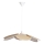 Cottex - Lámpara colgante con cable WINF 1xE27/8W/230V beige/blanca
