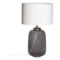 Cottex - Lámpara de mesa BLAKE 1xE27/8W/230V gris