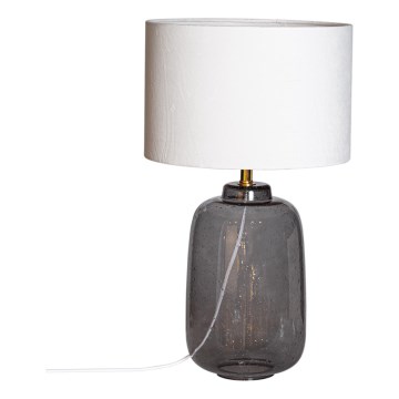 Cottex - Lámpara de mesa BLAKE 1xE27/8W/230V gris