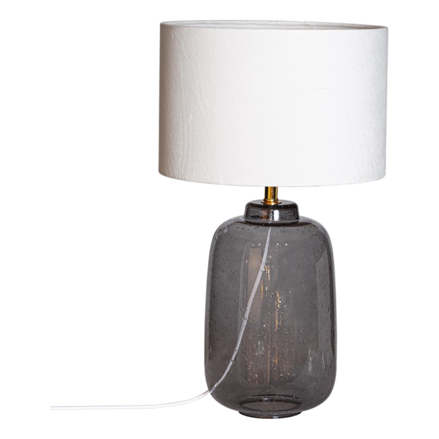 Cottex - Lámpara de mesa BLAKE 1xE27/8W/230V gris
