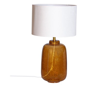Cottex - Lámpara de mesa BLAKE 1xE27/8W/230V marrón