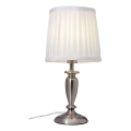Cottex - Lámpara de mesa INEB 1xE14/40W/230V plateada