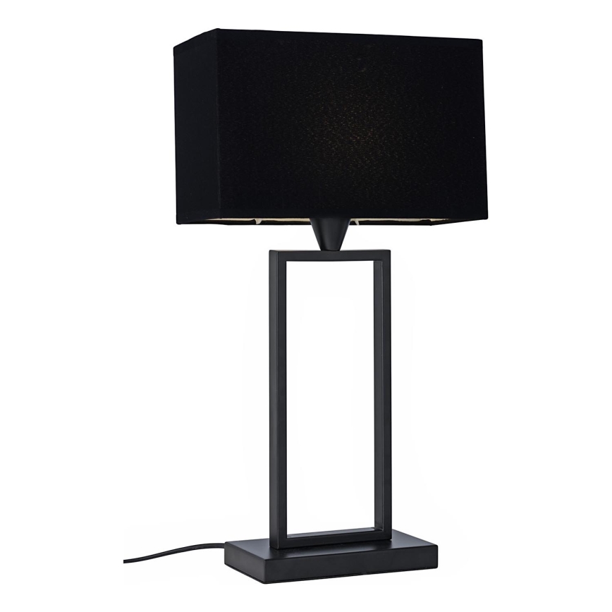 Cottex - Lámpara de mesa KENSINGTON 1xE14/40W/230V negra