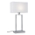 Cottex - Lámpara de mesa KENSINGTON 1xE14/40W/230V plateada