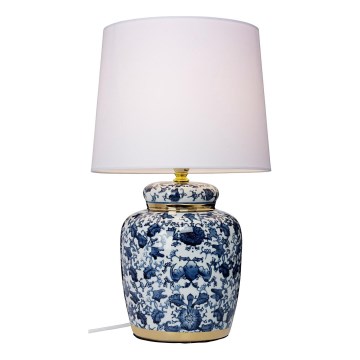 Cottex - Lámpara de mesa KLASSISK 1xE14/40W/230V azul