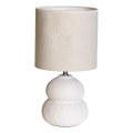 Cottex - Lámpara de mesa LUCIE 1xE14/8W/230V color crema