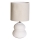 Cottex - Lámpara de mesa LUCIE 1xE14/8W/230V color crema