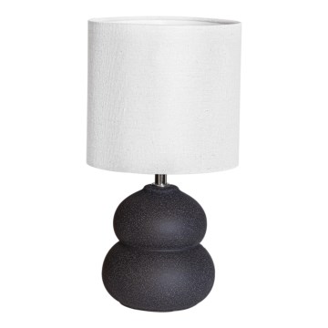 Cottex - Lámpara de mesa LUCIE 1xE14/8W/230V gris