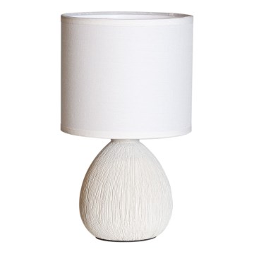 Cottex - Lámpara de mesa MADISON 1xE14/8W/230V color crema