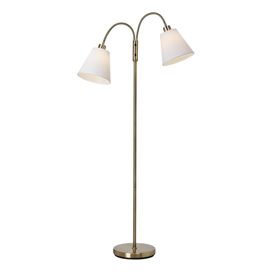 Cottex - Lámpara de pie DUETT 2xE27/60W/230V