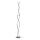 Cottex - Lámpara de pie LED VINDLA LED/22W/230V cromo brillante