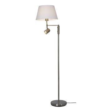 Cottex - lámpara de pie LIBRA 1xE27/60W/230V + GU10/40W