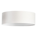 Cottex - Lámpara de techo ABBIE 2xE14/8W/230V Ø 26 cm blanca