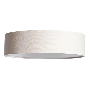 Cottex - Lámpara de techo ABBIE 3xE27/8W/230V Ø 50 cm color crema
