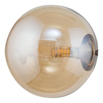 Cristal de repuesto para lámpara de araña, lámpara de mesa y aplique de pared ORO G9, Ø 14 cm, beige
