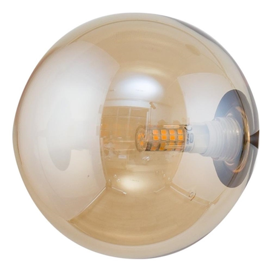 Cristal de repuesto para lámpara de araña, lámpara de mesa y aplique de pared ORO G9, Ø 14 cm, beige