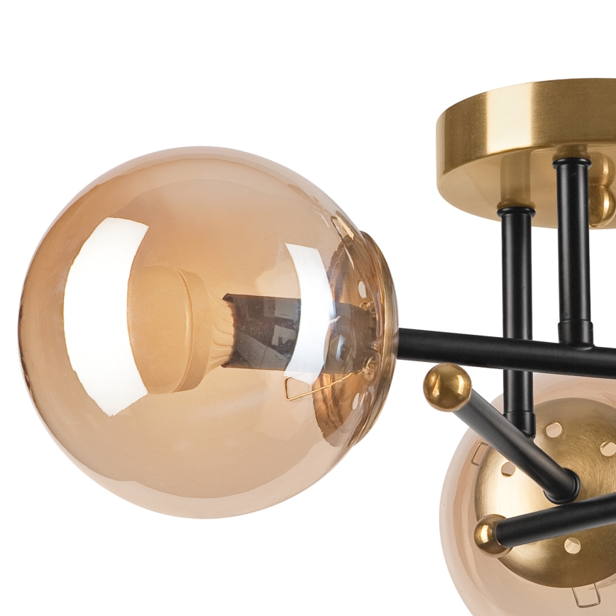 Cristal de repuesto para lámpara MALENA E14 beige ahumado