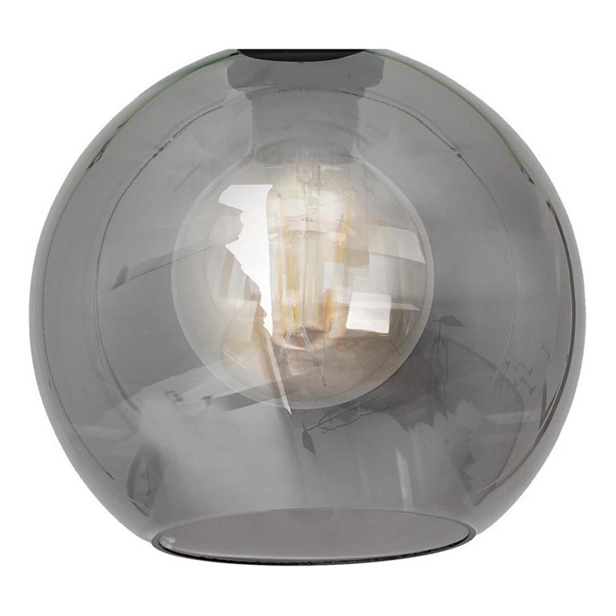 Cristal de repuesto universal SOFIA E27, diámetro 20 cm, negro ahumado