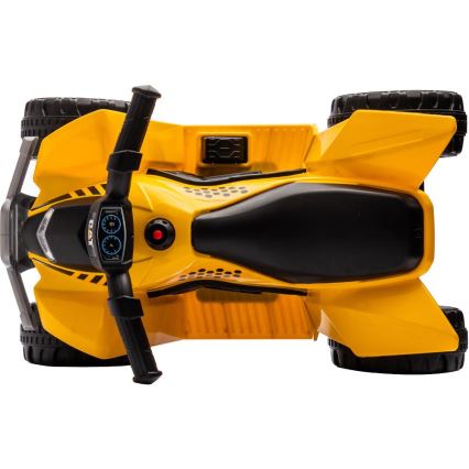 Cuatrimoto eléctrica CAT 30W/4000 mAh amarillo/negro