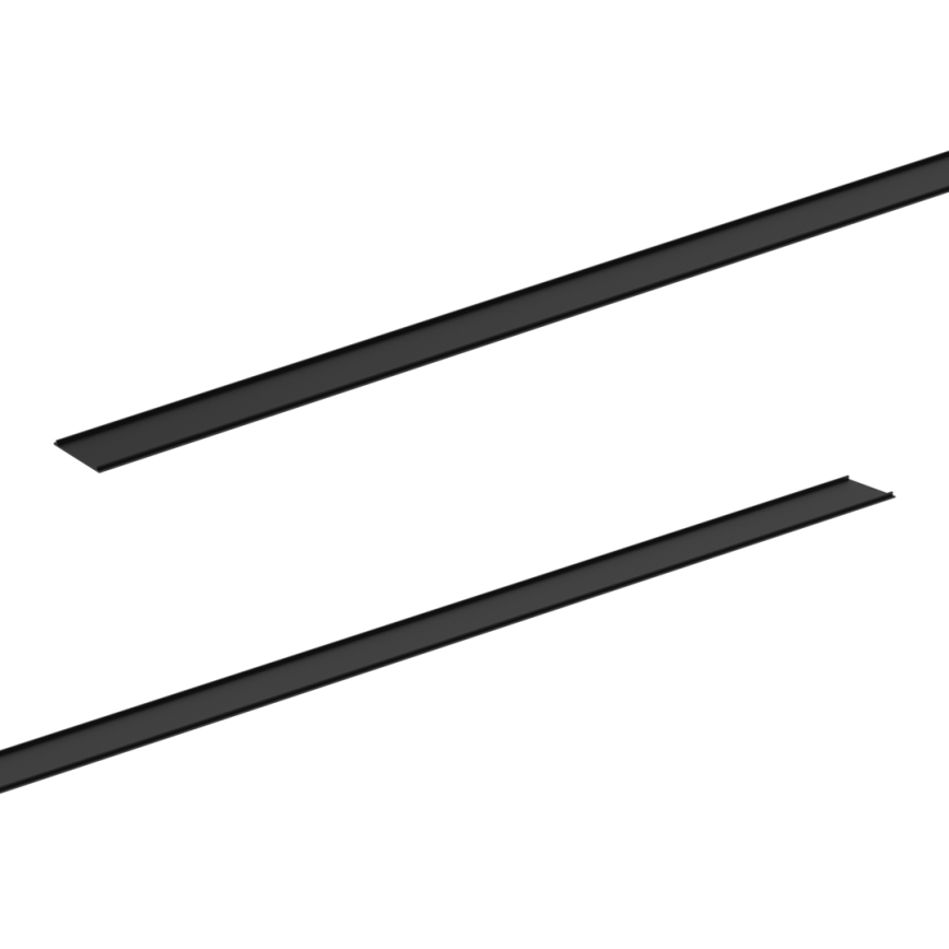 Cubierta de riel de superficie MAGNETIC TRACK 1,5 m negro