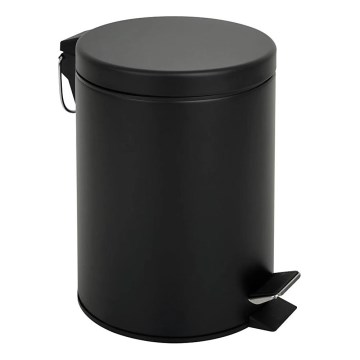 Cubo de basura 3 l negro