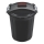 Cubo de basura HEIDRUN 46 l negro
