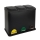 Cubo de basura para residuos reciclables 45 l negro
