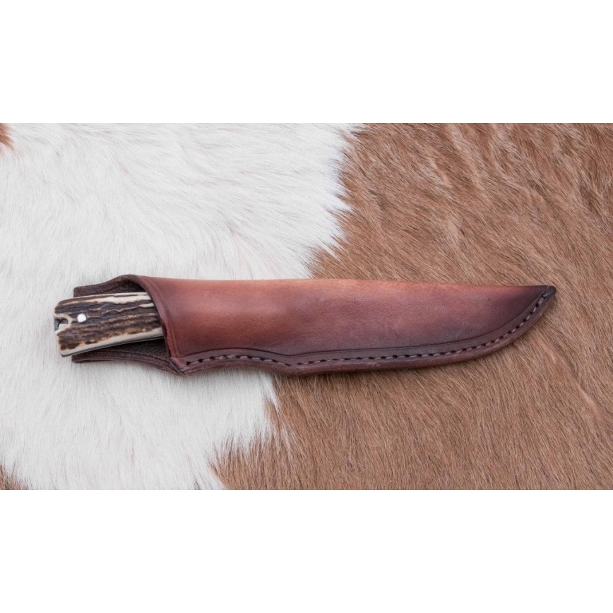 Cuchillo de caza 12 cm asta de ciervo