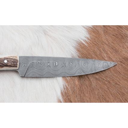 Cuchillo de caza 12 cm asta de ciervo