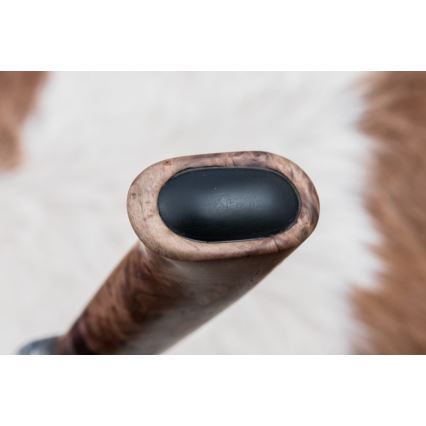 Cuchillo de caza Damasco 13 cm álamo/ébano