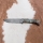 Cuchillo de caza Damasco 14 cm castaño