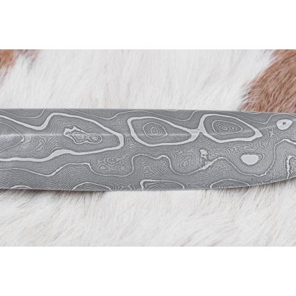 Cuchillo exclusivo Damasco 14 cm fresno
