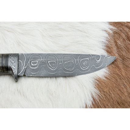Cuchillo exclusivo de Damasco 12,7 cm arce/ágata