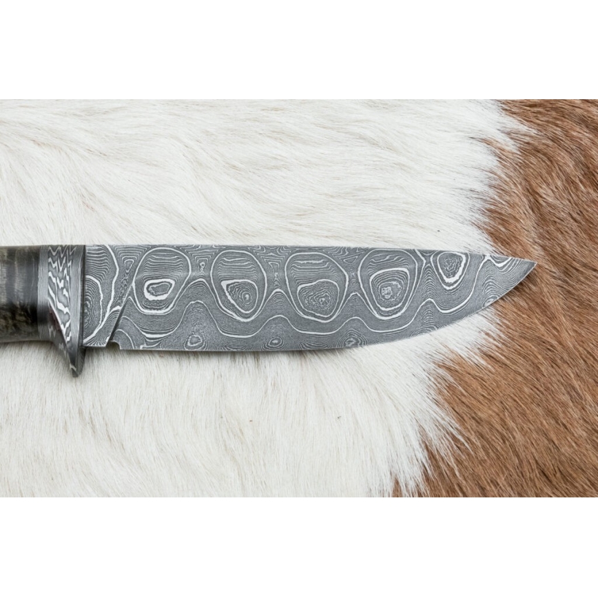 Cuchillo exclusivo de Damasco 12,7 cm arce/ágata