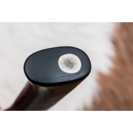 Cuchillo exclusivo de Damasco 8,6 cm roble/hueso de camello