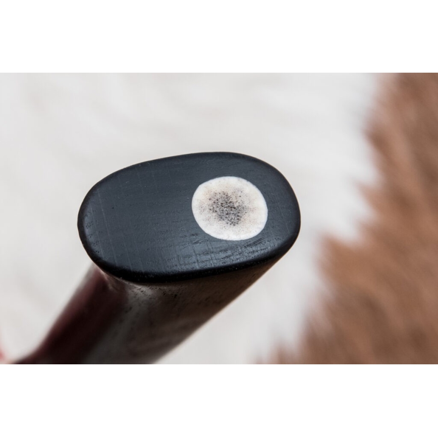 Cuchillo exclusivo de Damasco 8,6 cm roble/hueso de camello