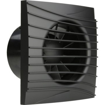 Dalap 41096ZW - Ventilador axial con temporizador 125 DARK ZW 10W/230V