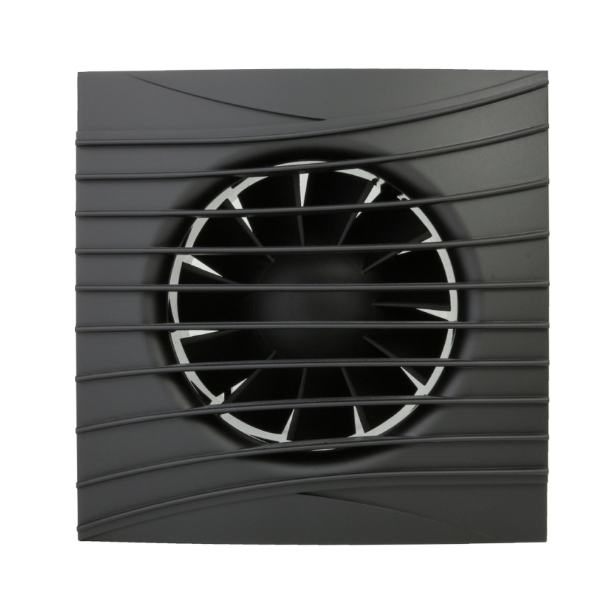 Dalap 41096ZW - Ventilador axial con temporizador 125 DARK ZW 10W/230V