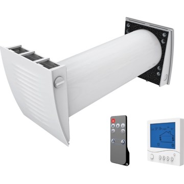 Dalap 55560 - Recuperador de calor para habitación ZEPHIR SIMPLE 4,3W/230V