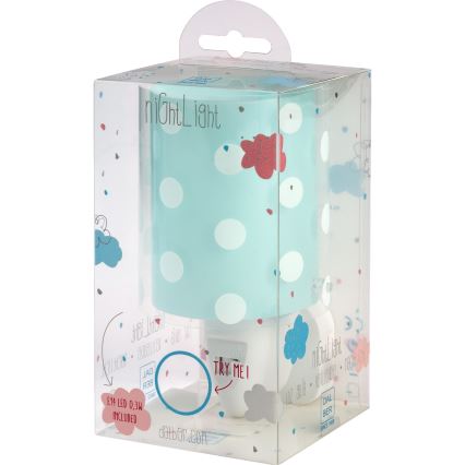 Dalber 41005H - Lámpara pequeña con enchufe LED DOTS 1xE14/0,5W/230V