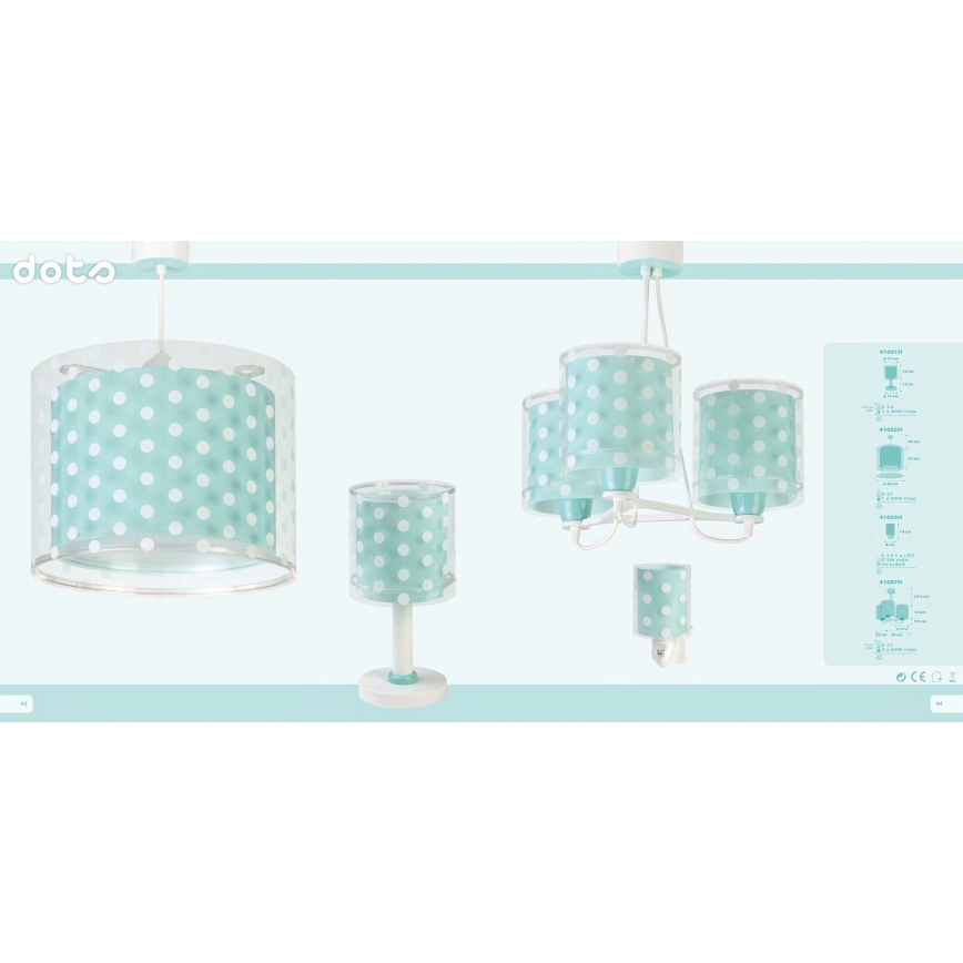 Dalber 41005H - Lámpara pequeña con enchufe LED DOTS 1xE14/0,5W/230V