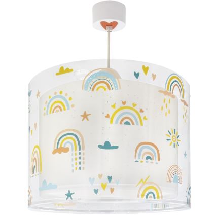 Dalber 41192 - Lámpara de techo infantil RAINBOW 1xE27/15W/230V multicolor