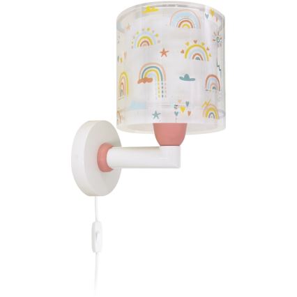 Dalber 41199 - Lámpara de pared infantil RAINBOW 1xE27/15W/230V multicolor