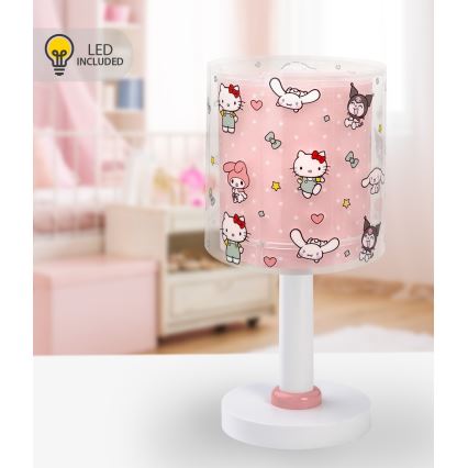 Dalber 41251 - Lámpara LED infantil HELLO KITTY&FRIENDS 1xG4/4W/230V rosa