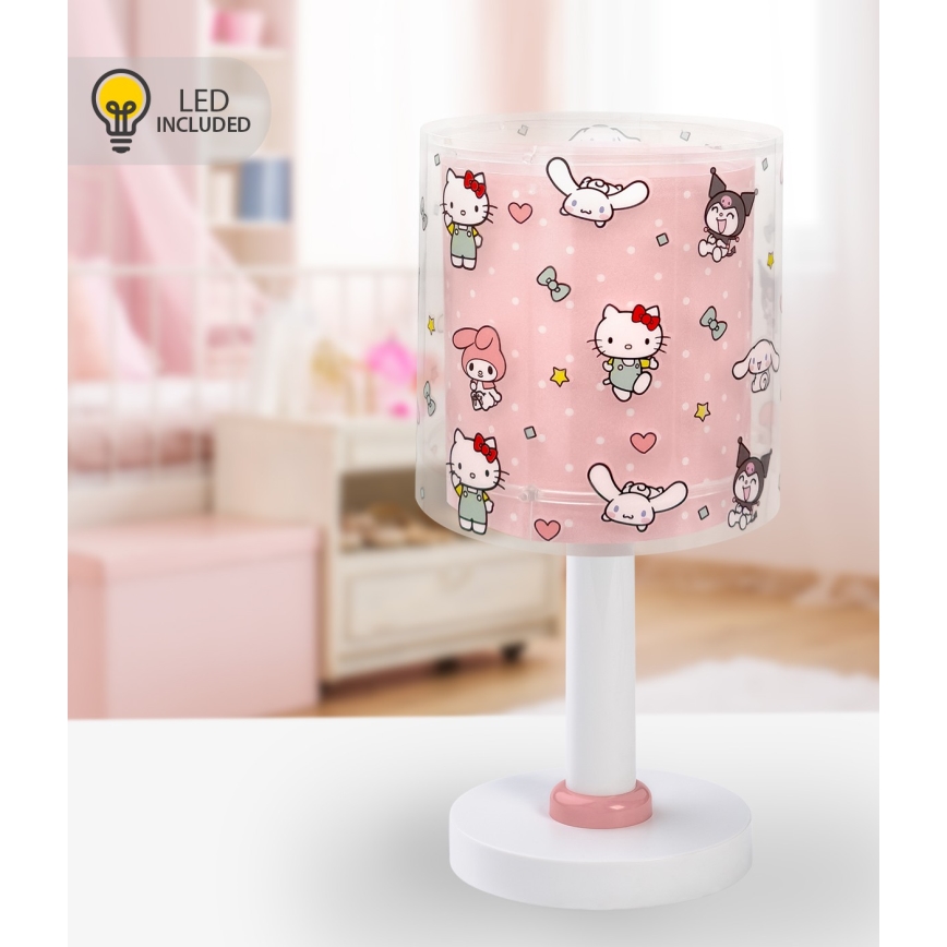 Dalber 41251 - Lámpara LED infantil HELLO KITTY&FRIENDS 1xG4/4W/230V rosa