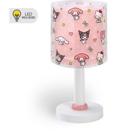 Dalber 41251 - Lámpara LED infantil HELLO KITTY&FRIENDS 1xG4/4W/230V rosa