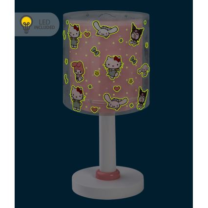 Dalber 41251 - Lámpara LED infantil HELLO KITTY&FRIENDS 1xG4/4W/230V rosa